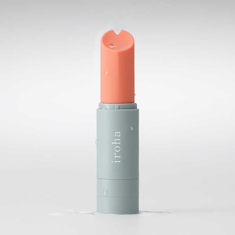 Мини вибратор в виде помады "Iroha Stick" супер мощный, коралл 