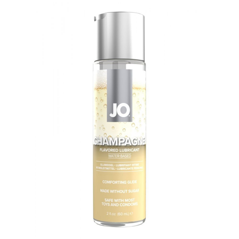 Гель на водной основе "JO Champagne" с ароматом и вкусом шампанского, 60ml 