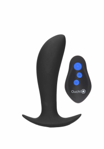 Массажер простаты с вибрацией и электростимуляцией "Ouch Butt Plug" на дистанционном управлении