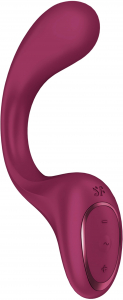 Вибратор для точки G и клитора "Satisfyer G for Goddes 2" мега мощный, винный