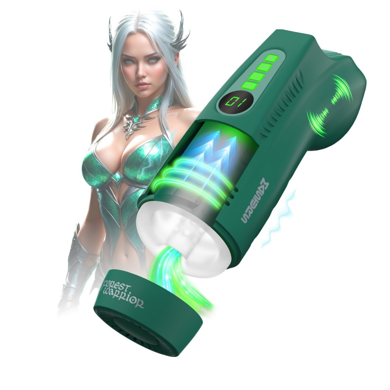 Мастурбатор "Masturs Forest Warrior Ayla" вакуум, вибрация, голос + приложение  